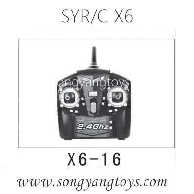Song yang toys X6 space quadcopter transmitter