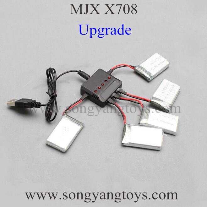 MJX RC X708 Quad-copter Upgrade charger set