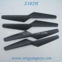 MJXR/C X102H Quadcotper main blades