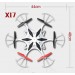 SONG YANG quadcopter x17 2.4G 4ch